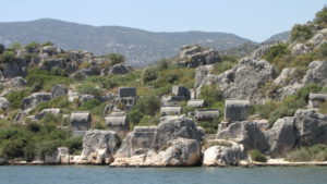 Kaş: necropoli